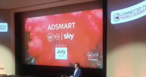 Pat Kiely, Managing Director of Virgin Media Television speaking at Connected TV World Summit 2019